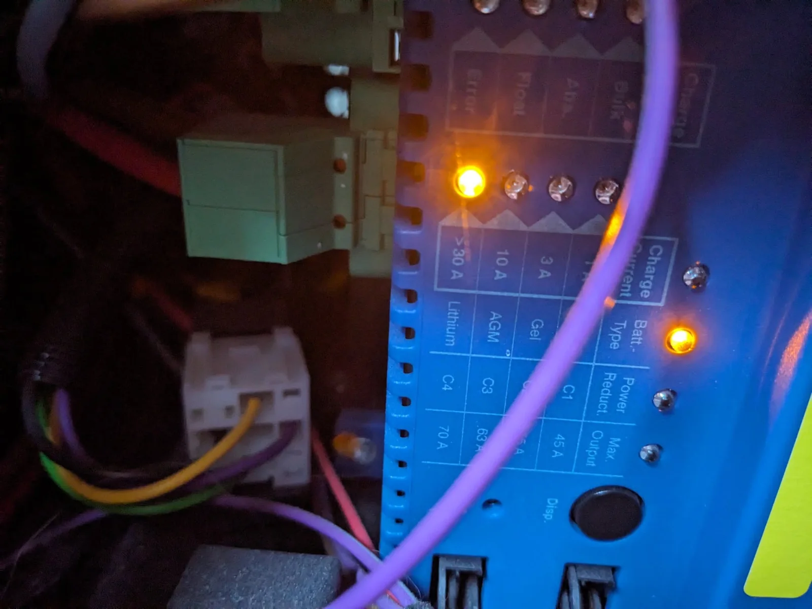 Réglage lithium sur le booster DC/DC Schaudt WA 121545